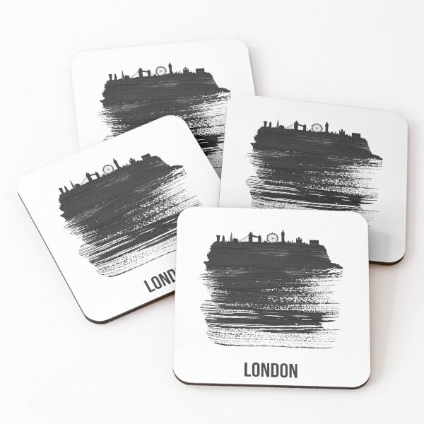 Item preview, London Black City Skyline 2 designed and sold by Irina March.