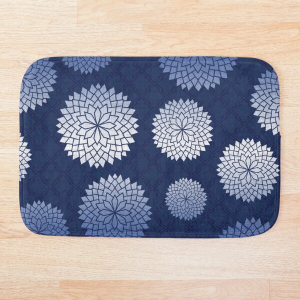 Item preview, Wagara Traditional Japanese pattern design Kimono Flower designed and sold by Elegazelle.