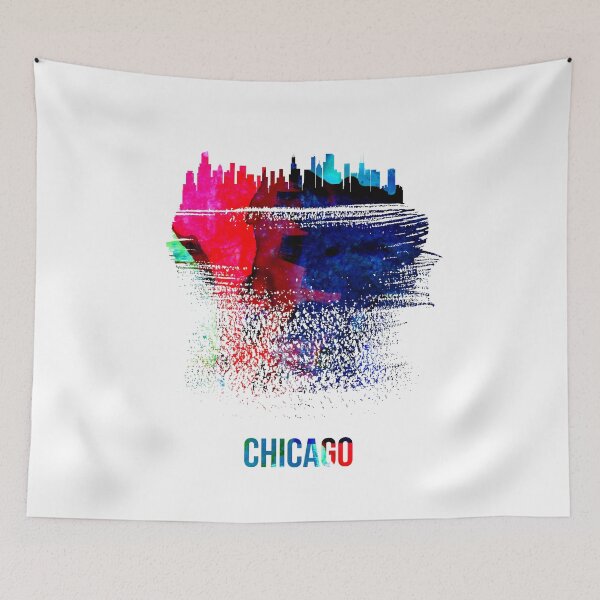 Item preview, Chicago City Skyline 2 designed and sold by Irina March.