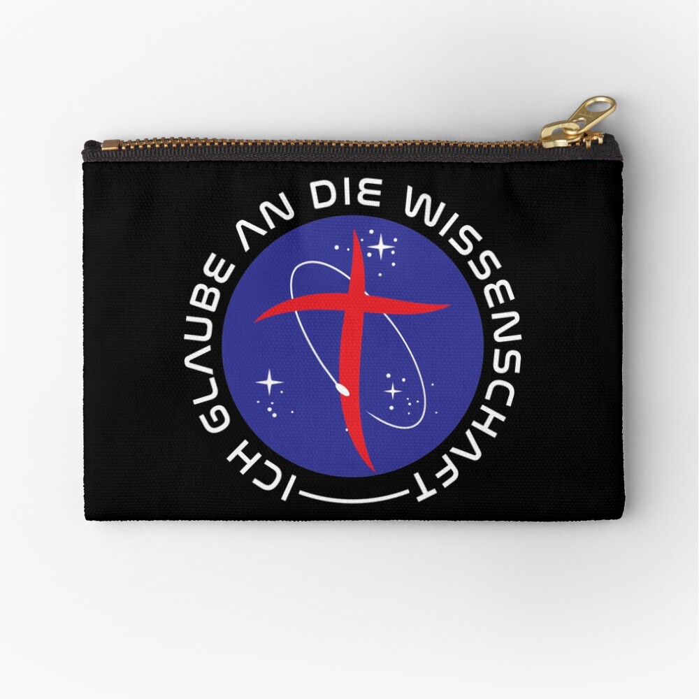 Ich Glaube An Die Wissenschaft - Naturwissenschaft Geschenk Täschchen