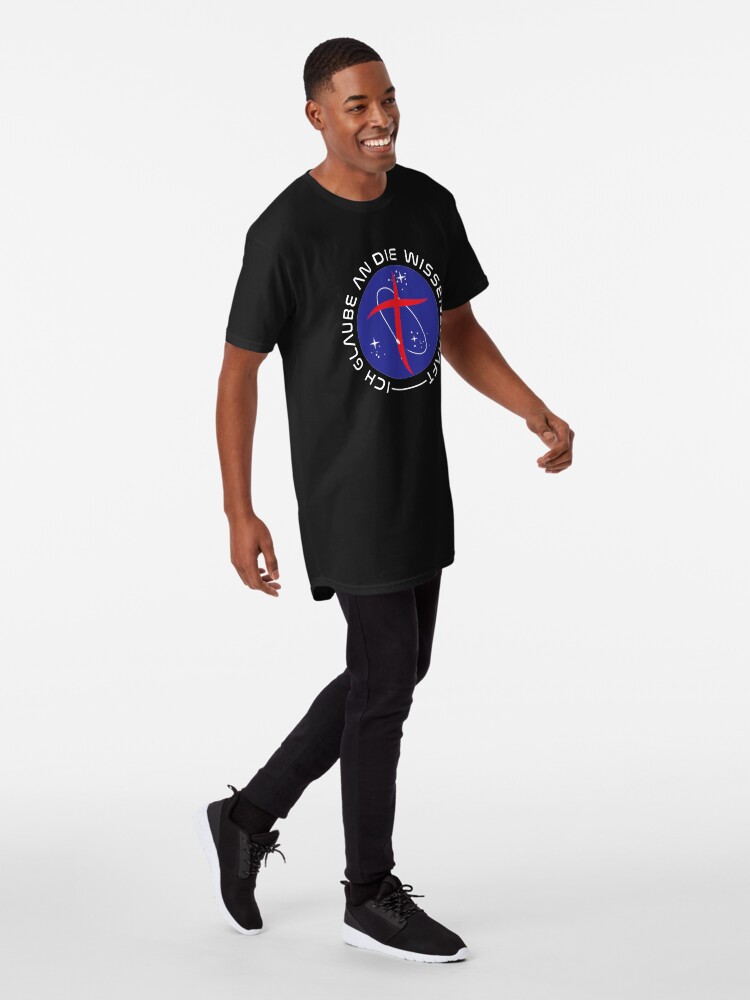 Alternative Ansicht von Ich Glaube An Die Wissenschaft - Naturwissenschaft Geschenk Longshirt