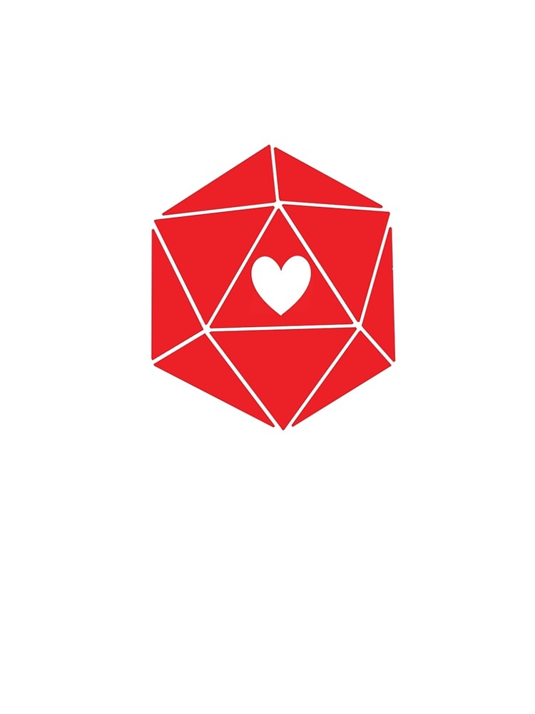 D20 Heart by Atlantahammy