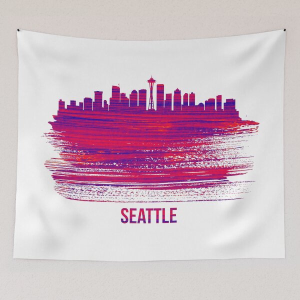 Item preview, Seattle City Skyline designed and sold by Irina March.