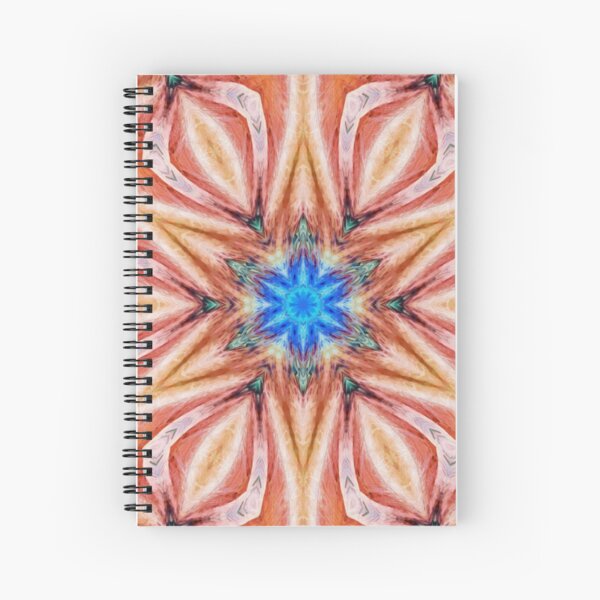 Motif, Visual Art, Kaleidoscope Spiral Notebook