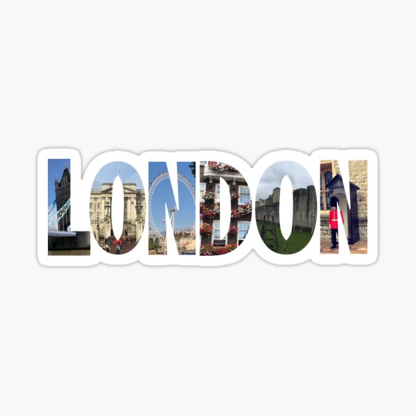 Item preview, London Scenic Bubble Sticker designed and sold by Lea2019.
