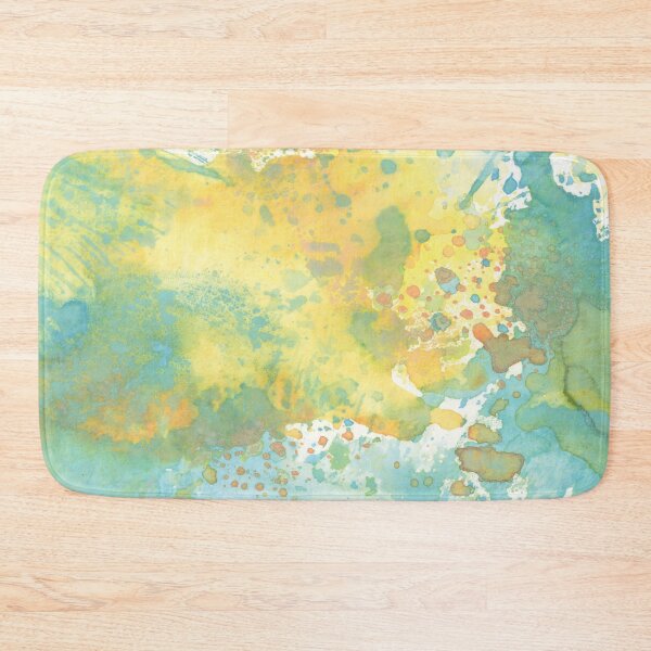 Item preview, Blue Green Splash :: Patterns and Textures designed and sold by Platinumfrog.