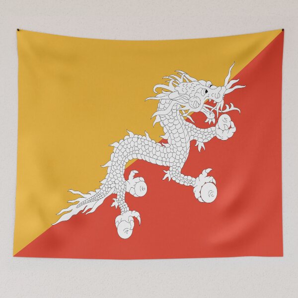 Item preview, Bhutan flag designed and sold by flagshop.