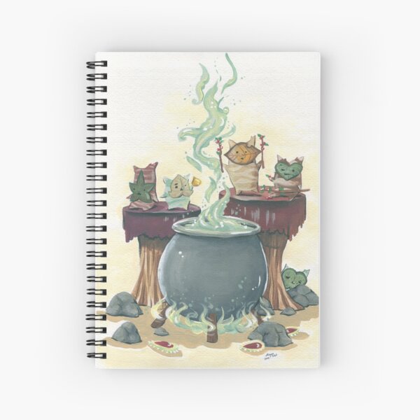 Cooking with Korok's Spiral Notebook