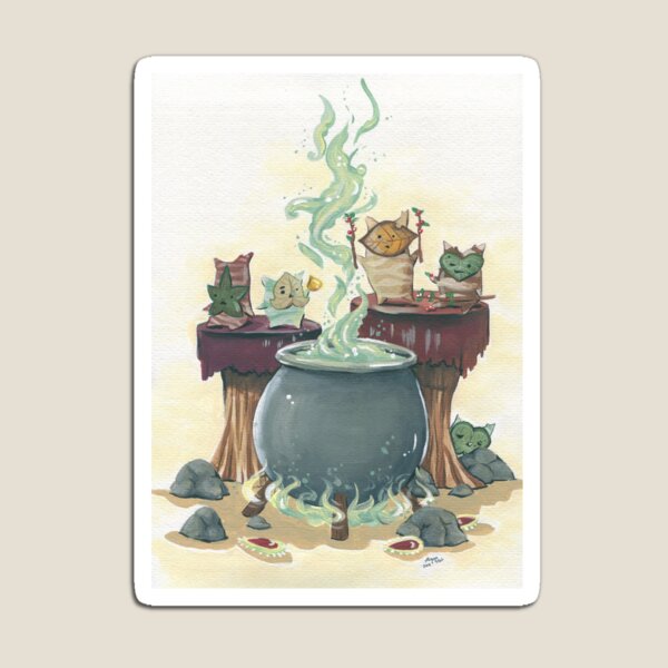 Item preview, Cooking with Korok's Traditional Art Version designed and sold by Megpieflyaway.