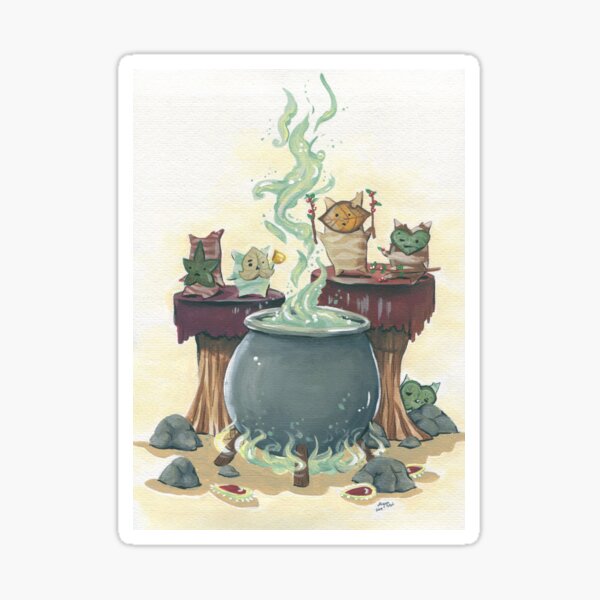 Item preview, Cooking with Korok's Traditional Art Version designed and sold by Megpieflyaway.