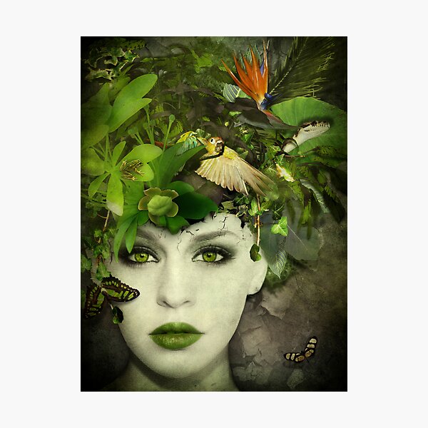 It's A Jungle In There! Photographic Print