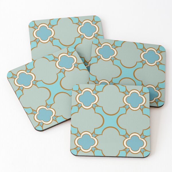 Item preview, David Rose Designs - Maroc (Spa Blue) designed and sold by Sartabanfi.