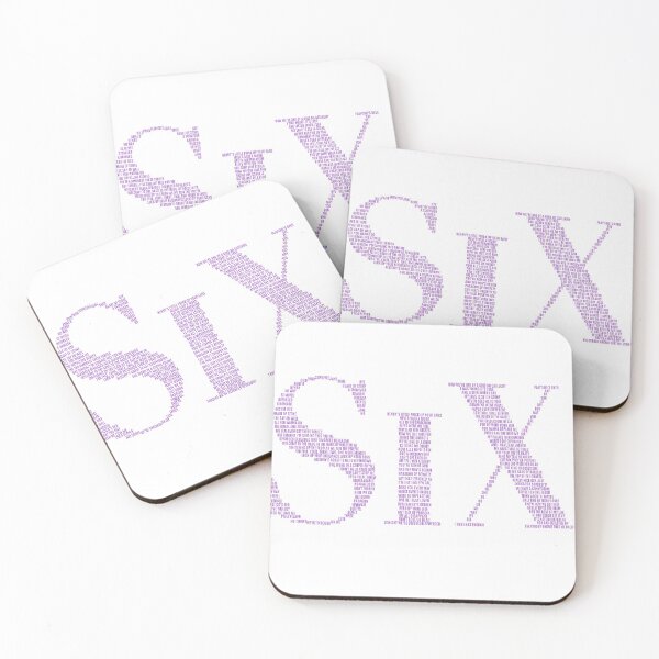 Item preview, SIX the Musical Lithograph Quotes designed and sold by broadway-babies.