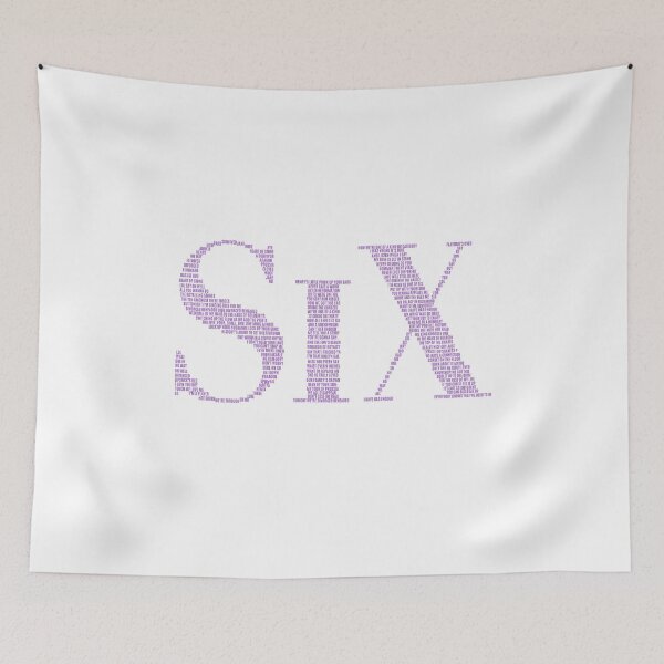 Item preview, SIX the Musical Lithograph Quotes designed and sold by broadway-babies.