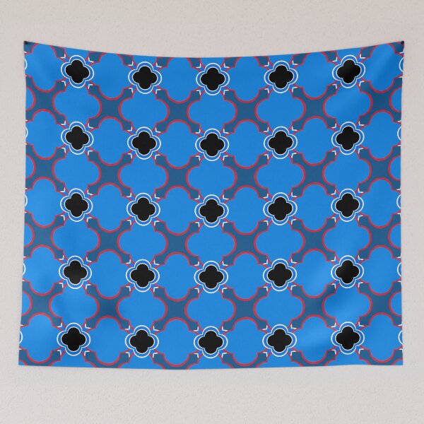 Item preview, David Rose Designs - Maroc (Blue and Red) designed and sold by Sartabanfi.