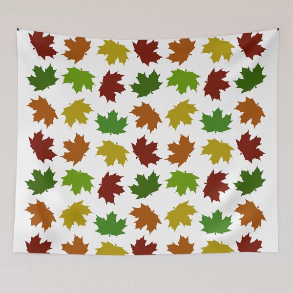 Item preview, Falling Autumn Maple Leaves designed and sold by RainbowBean.