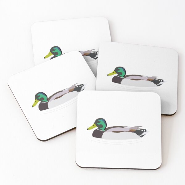 Item preview, simple mallard duck designed and sold by elliottbryan.