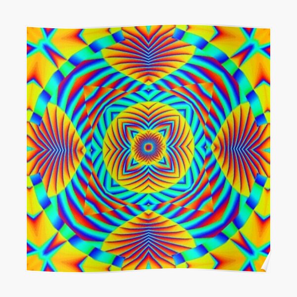Psychedelic art, Art movement Poster