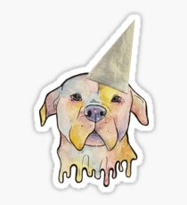 pittie party Sticker