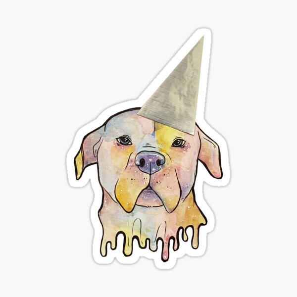 pittie party Sticker