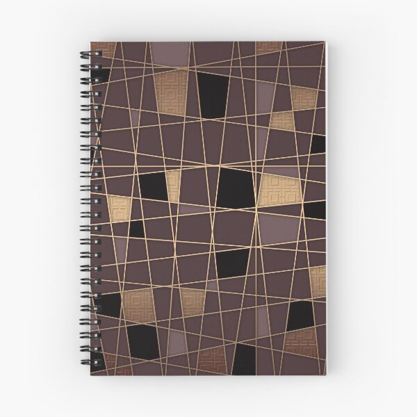 Item preview, Brown geometric pattern designed and sold by fuzzyfox.