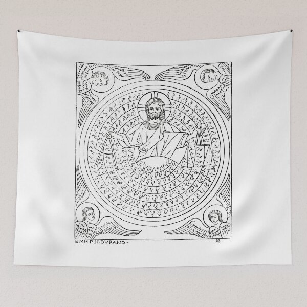 Item preview, Christ With Balance and Compass designed and sold by joshcartoonguy.
