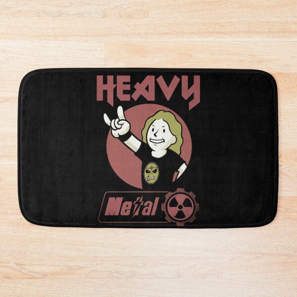Item preview, Heavy Metal Fan (nuclear logo)  designed and sold by Kaijester.