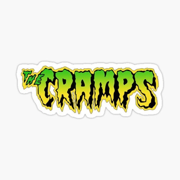 the cramps logo Sticker