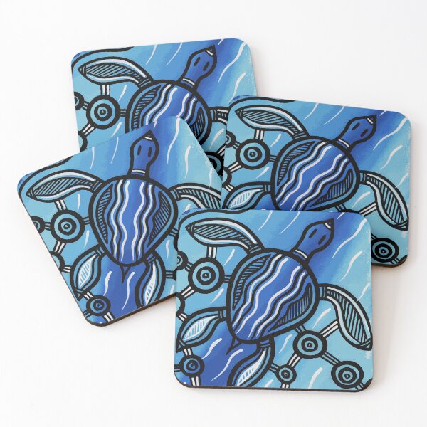 Item preview, Authentic Aboriginal Art - Turtle designed and sold by HogarthArts.
