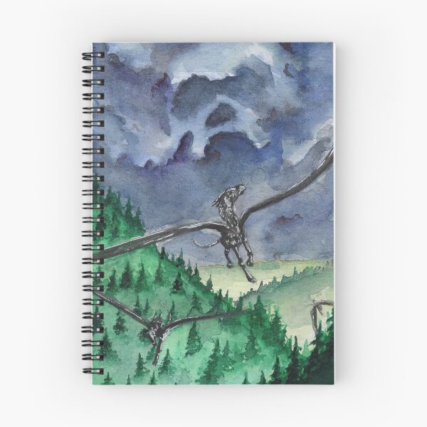Item preview, Thestrals in Flight designed and sold by Glbark.