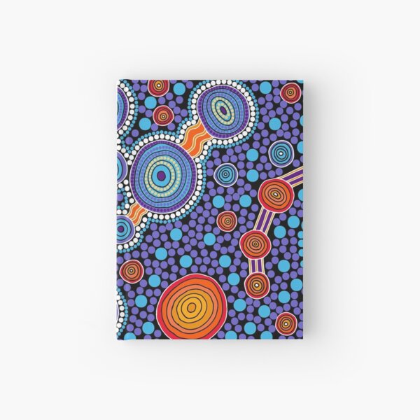 The Journey Blue Hardcover Journal