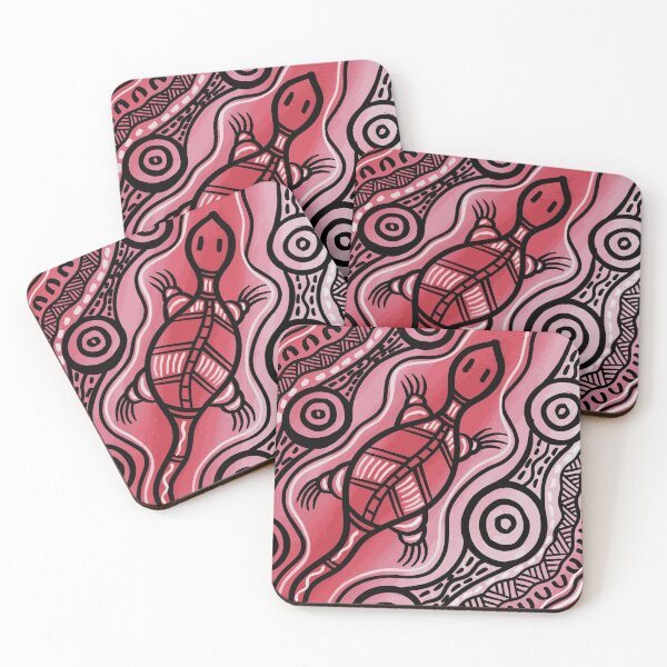 Item preview, Authentic Aboriginal Art - Goanna designed and sold by HogarthArts.