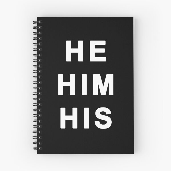 Item preview, He Him His - Gender Identity Pronouns designed and sold by bpcreate.
