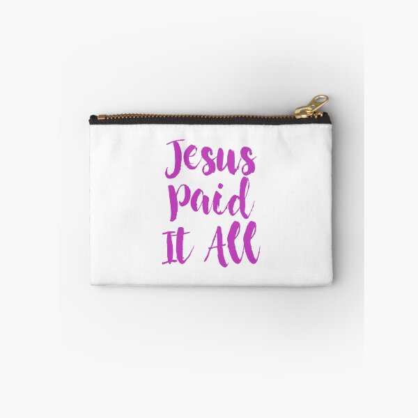Item preview, Jesus Paid It All, Purple designed and sold by Cy1982.