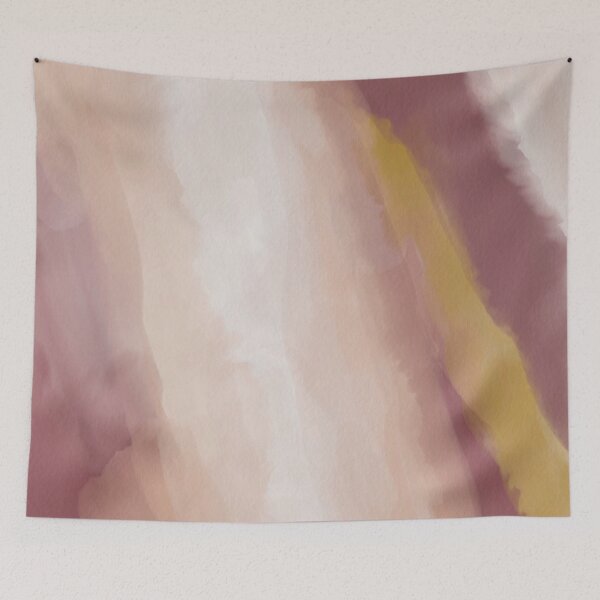Item preview, Blush + Gold Abstract designed and sold by annahamby.