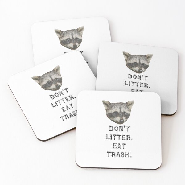 Item preview, Don't Litter. Eat Trash designed and sold by ArtsyPrincess.