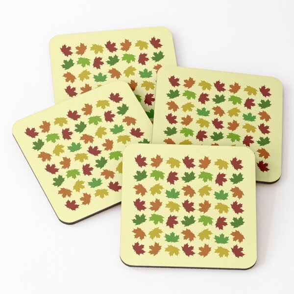 Item preview, Falling Maple Leaves in Autumn (Almost Camo) designed and sold by RainbowBean.