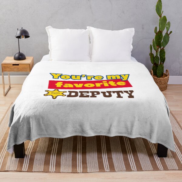 Item preview, You're My Favorite Deputy designed and sold by Sabrina Knappins.