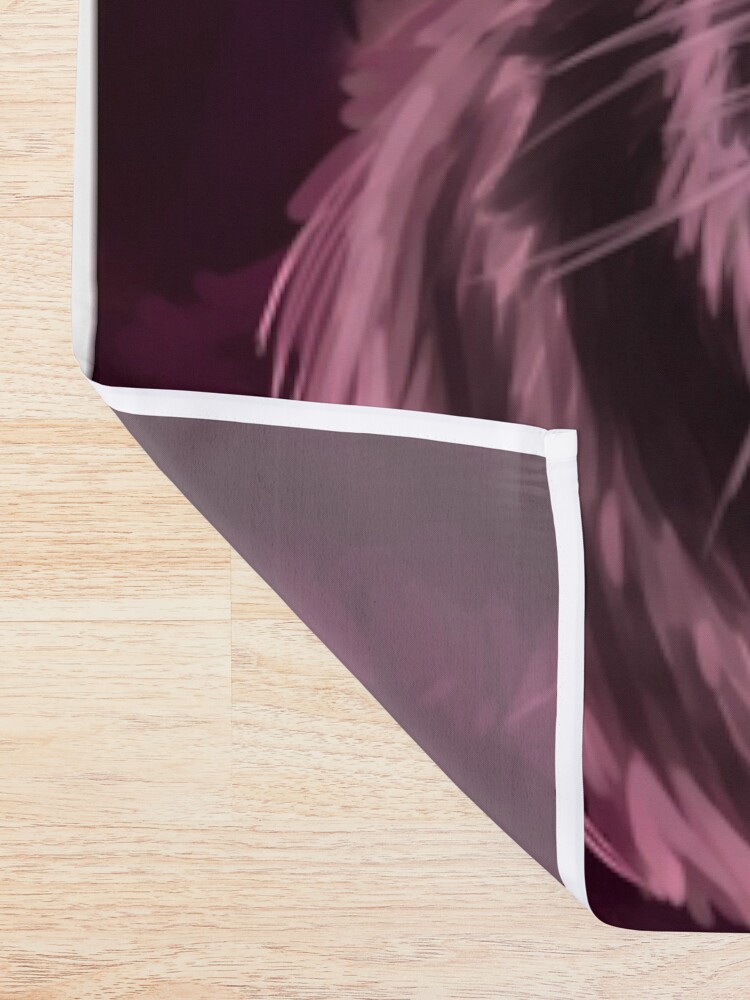 Alternate view of Pink Tiger Shower Curtain