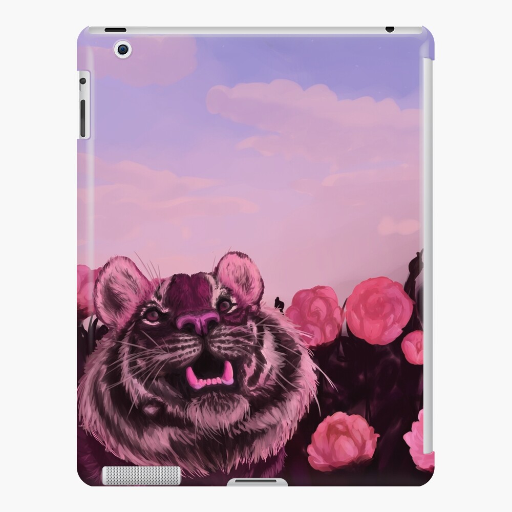 Pink Tiger iPad Case & Skin