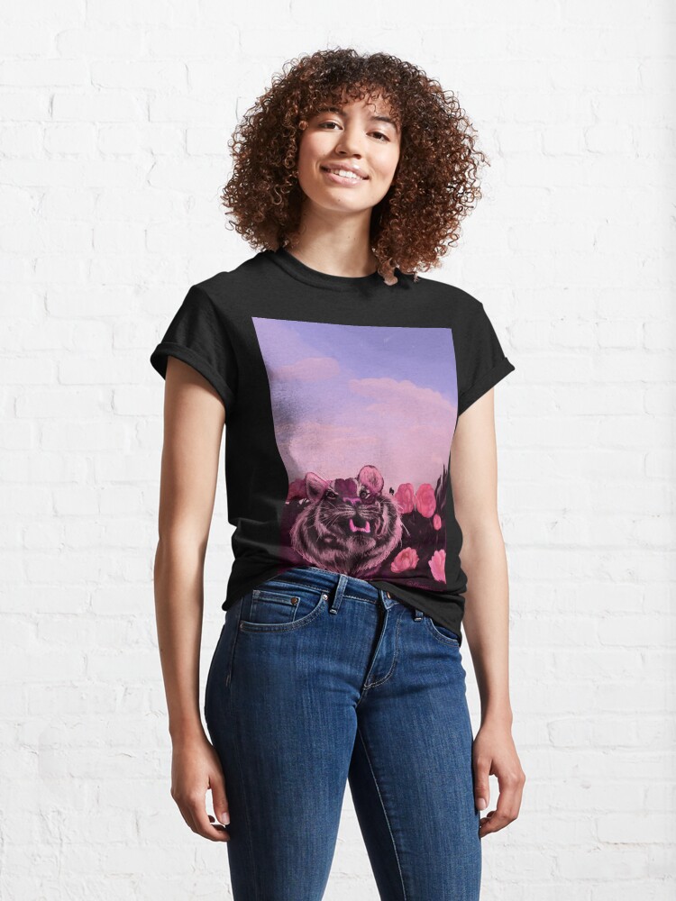 Alternate view of Pink Tiger Classic T-Shirt