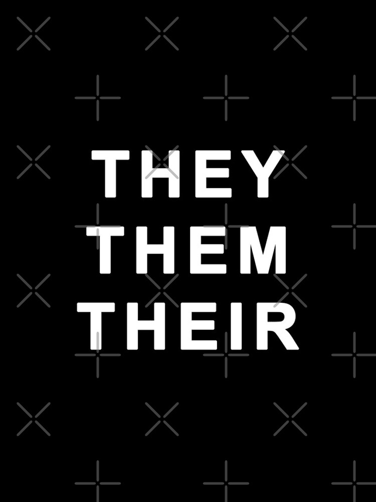Thumbnail 5 of 5, iPhone Case, They Them Their - Gender Identity Pronouns designed and sold by bpcreate.