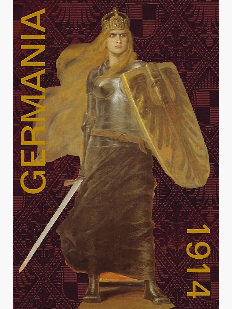 Germania 1914 with Prussian Symbols by edsimoneit
