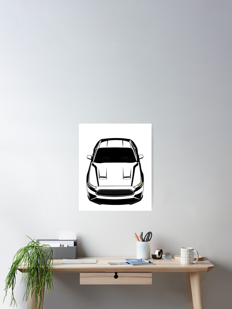 Thumbnail 2 von 3, Poster, Mustang Bullit 2019 designt und verkauft von V8social.