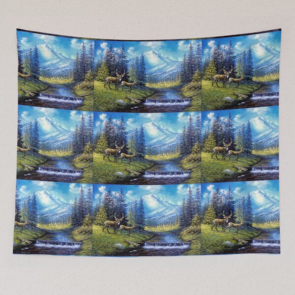 Item preview, Sierra Mountain Meadow designed and sold by Elaine Bawden.