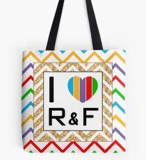 Herz Rodan und Felder Tote Bag