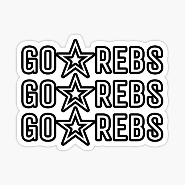 Go Rebs Sticker