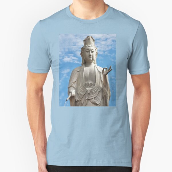 Kuan Yin, Mercy & Compassion Slim Fit T-Shirt