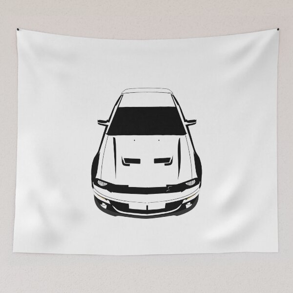 Item preview, Mustang GT500 2007-2009 - White lines designed and sold by V8social.