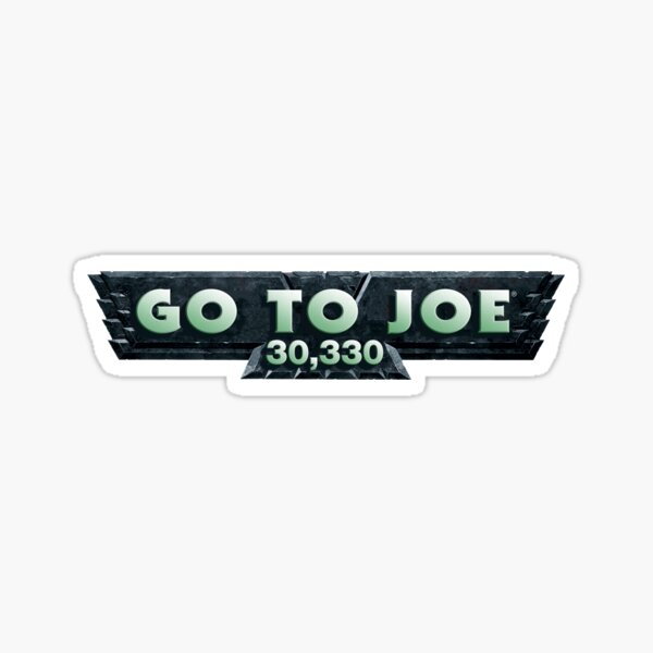 Item preview, Go To Joe 30⅓K designed and sold by The IPM Leftorium.